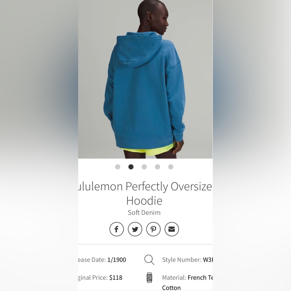 Lululemon Perfectly Oversized Hoodie